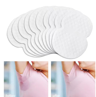 Deodorant Pads Armpit Care Sweat Absorbent Pads Deodorant for Women Men