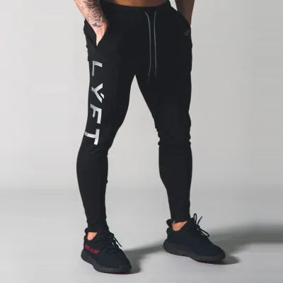 Men's Fitness Sweatpants: Elastic Jogger Track Pants