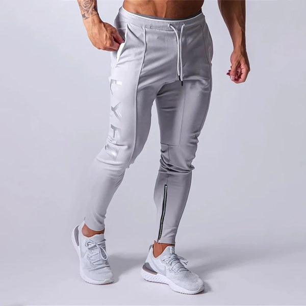 Men's Fitness Sweatpants: Elastic Jogger Track Pants