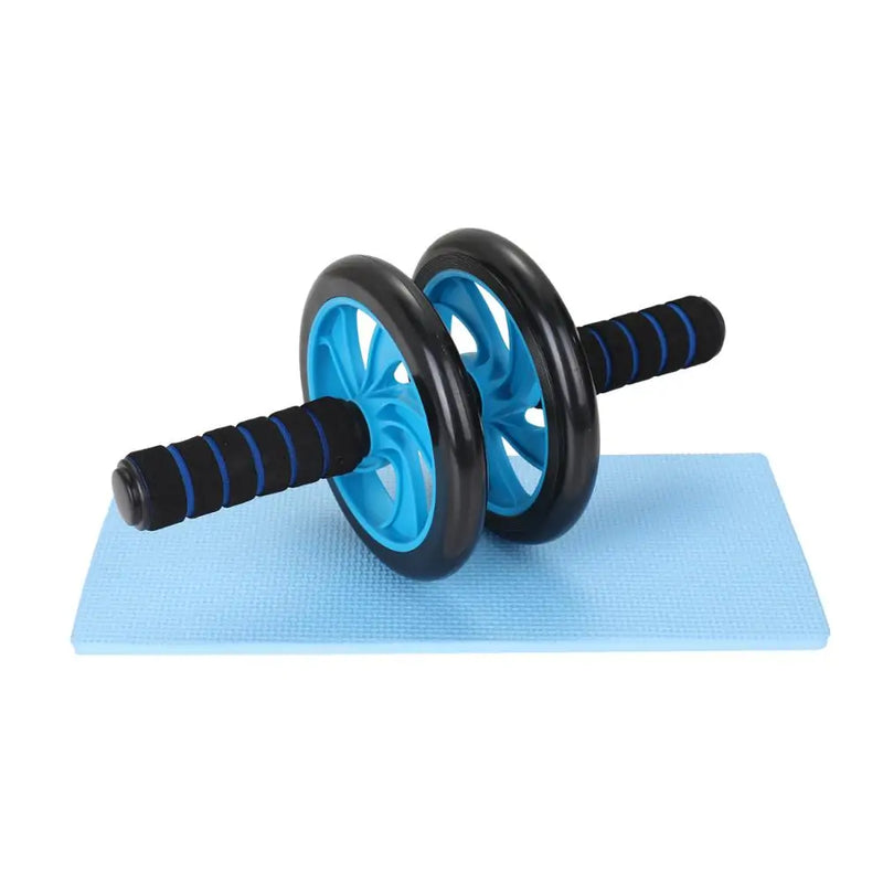 Home Fitness Set: Abdominal Wheel Roller, Push-Up Bar, and Jump Rope