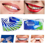 2-Pack 3D White Gel Teeth Whitening Strips for Daily Oral Hygiene Care