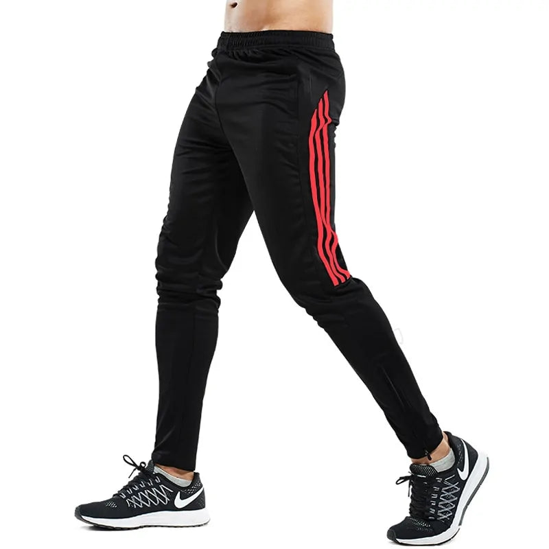 Men's Zipper Gym Fitness Sweatpants: Bodybuilding Joggers