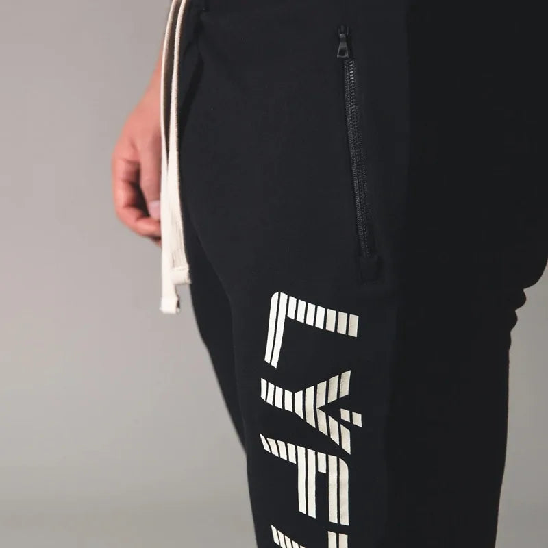 Men's Fitness Sweatpants: Elastic Jogger Track Pants