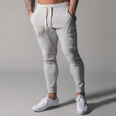 Men's Fitness Sweatpants: Elastic Jogger Track Pants