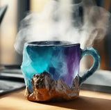 400ml Resin Mineral Crystal Coffee Mugs